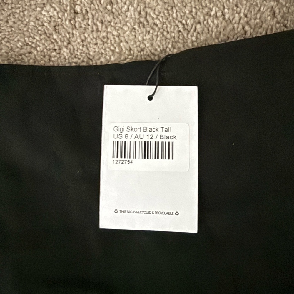 Princess Polly Elegant Black Skort